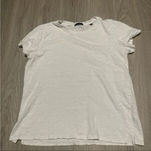 ATM Anthony Thomas Melillo White Short Sleeve Tee